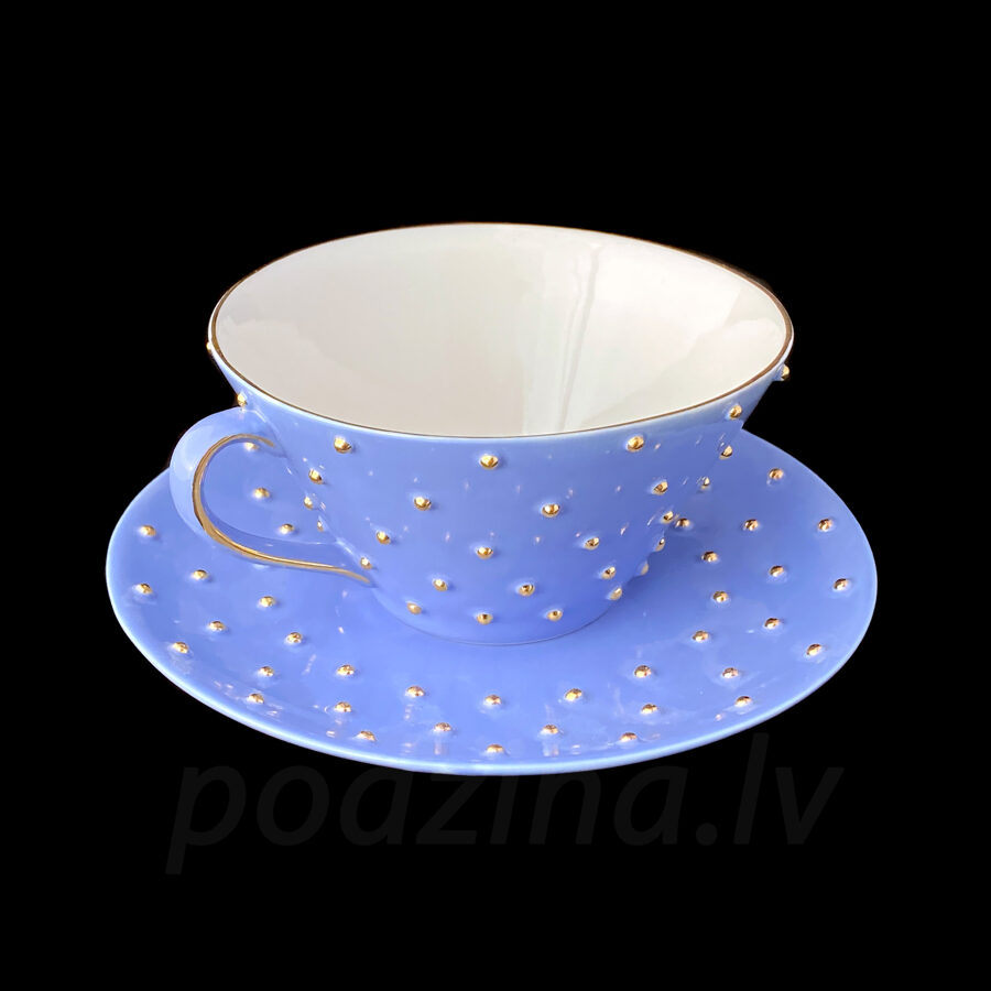 Sky blue tea cup, 250ml