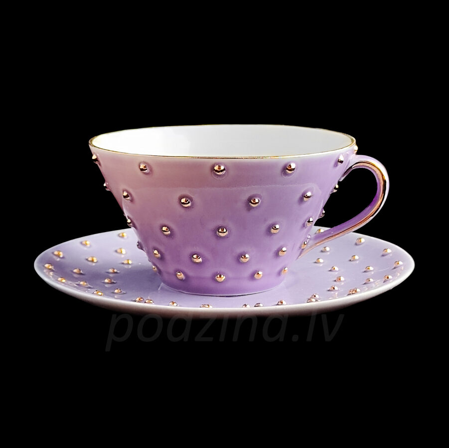 Lavender color tea cup, 240ml