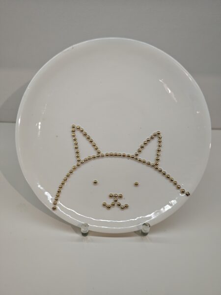 Šķīvis ar kaķi 16cm
