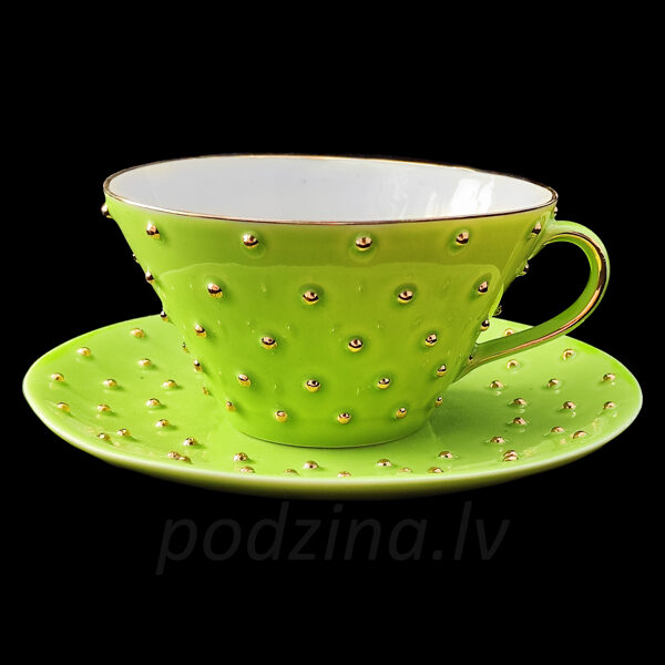 Tējas tase 240ml salātu zaļa