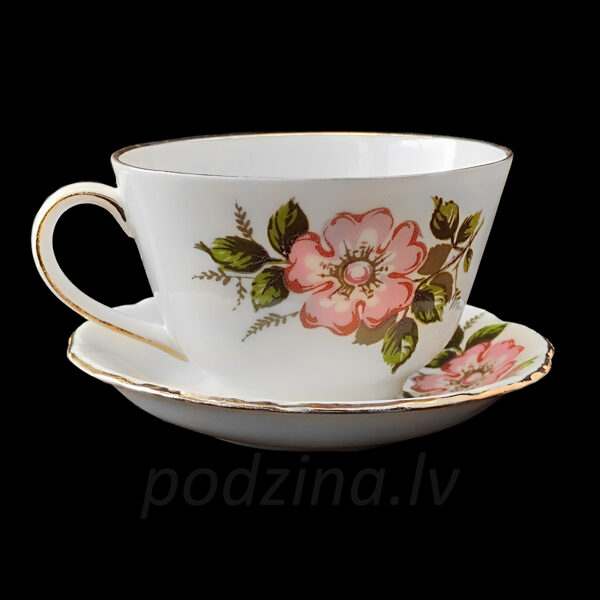 Serving set with Wild Roses
