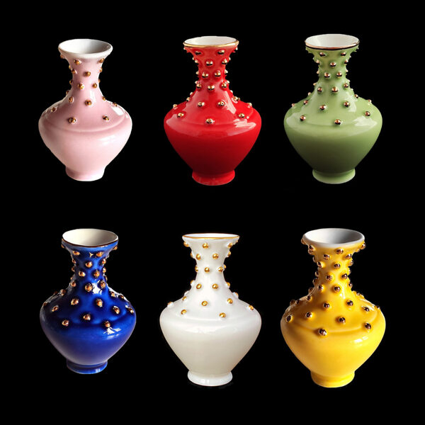Vases, color variations, 8cm