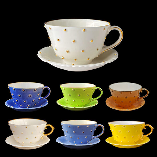 Tea/coffee cups 180ml, color variants